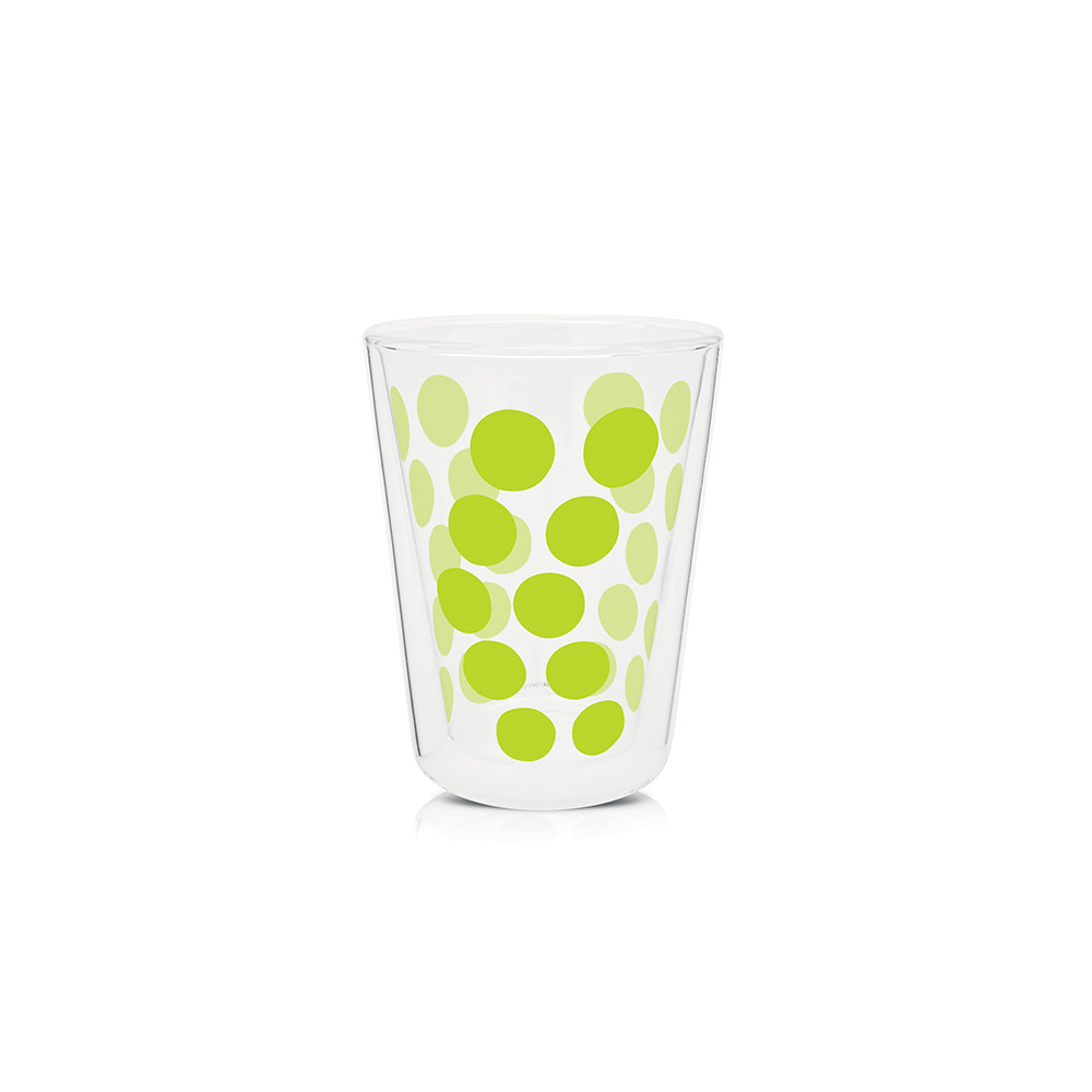 DOT DOT - Verre à thé double paroi 35 cl - vert