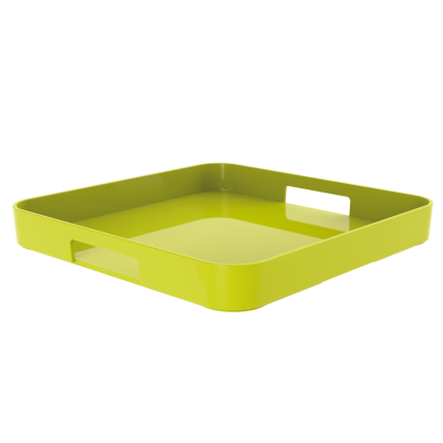 Plateau rectangulaire Vert L - GALLERY